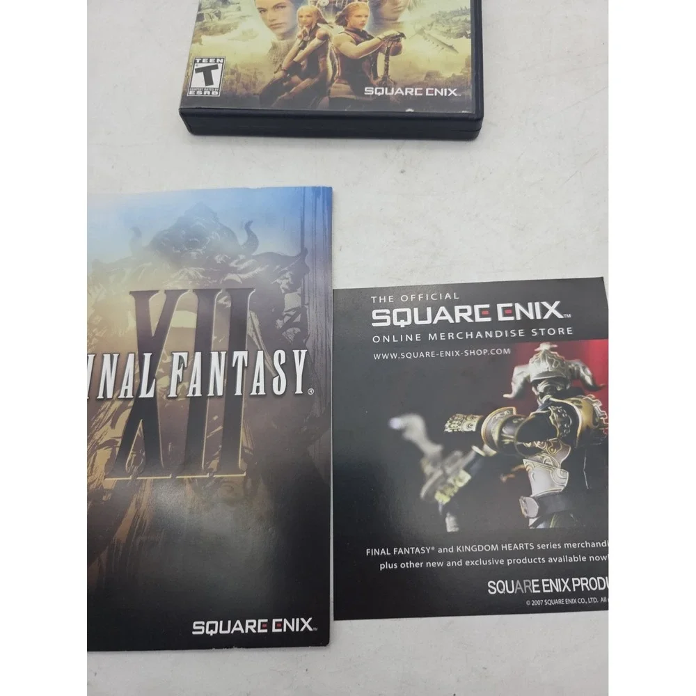 Final Fantasy XII (Sony PlayStation 2, PS2) Complete CIB Tested